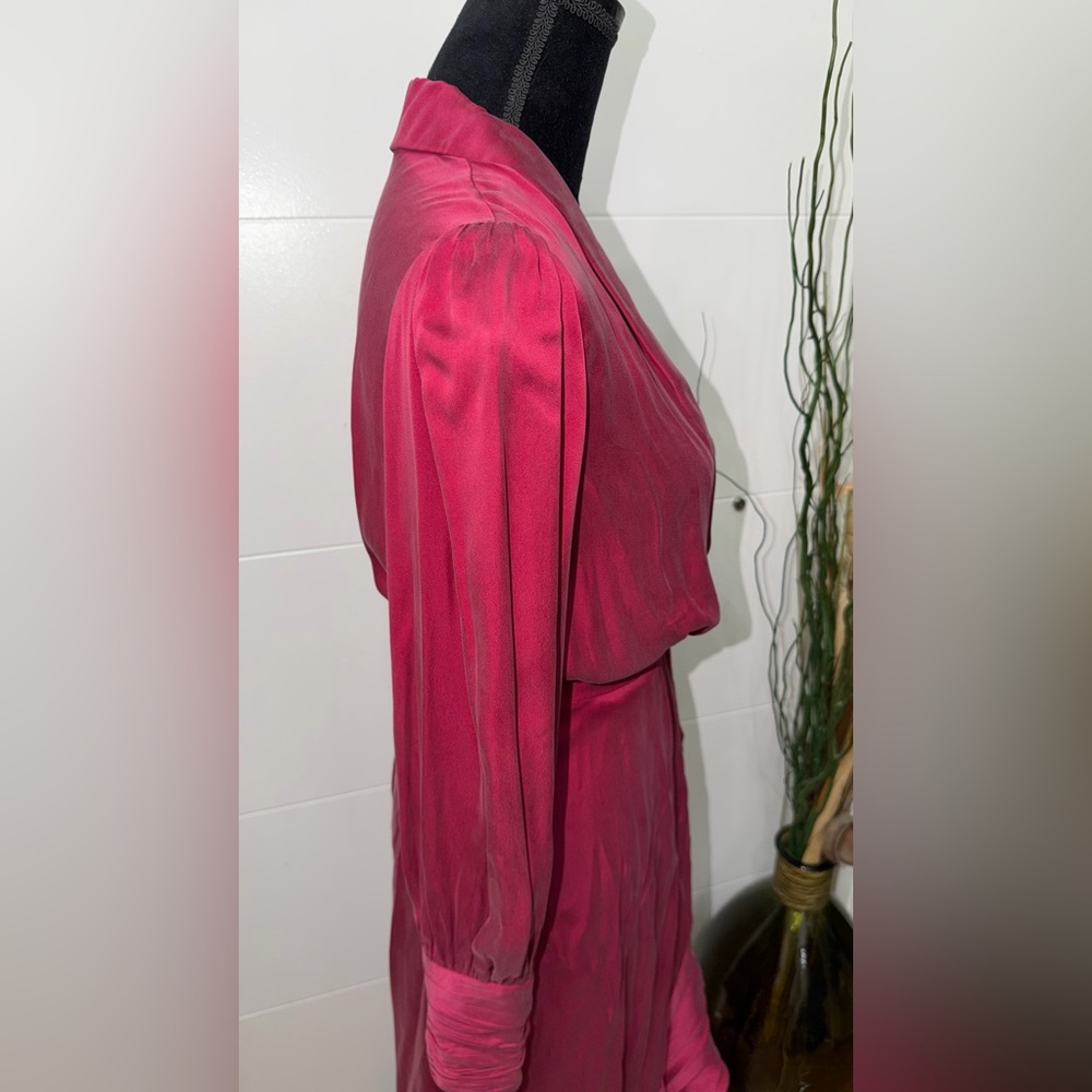 Zimmermann long wrap silk dress 1 - Picture 5 of 8